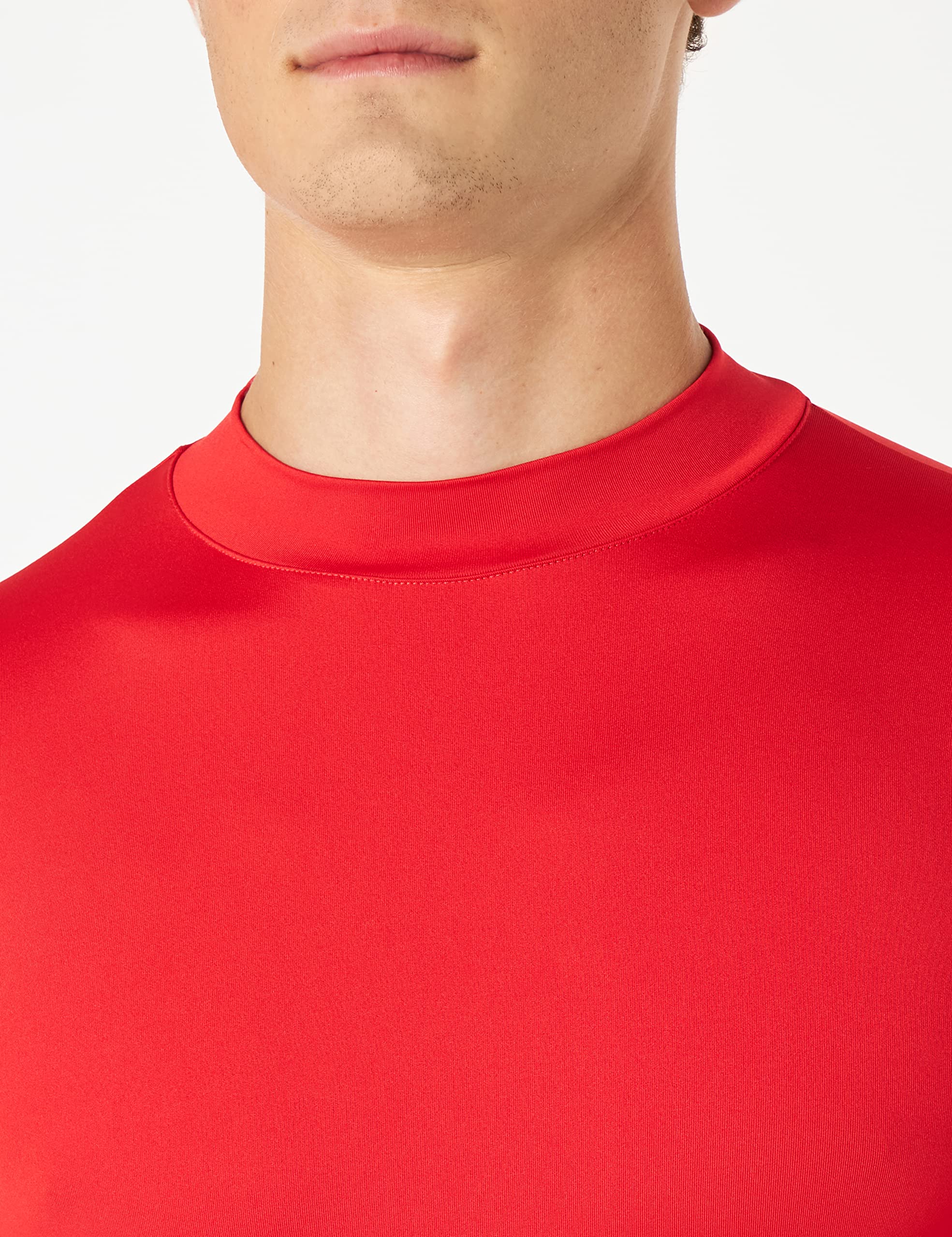 Uhlsport Men Distinction Colors T-Shirt - Red, 3X-Large, 3XL - Image 3