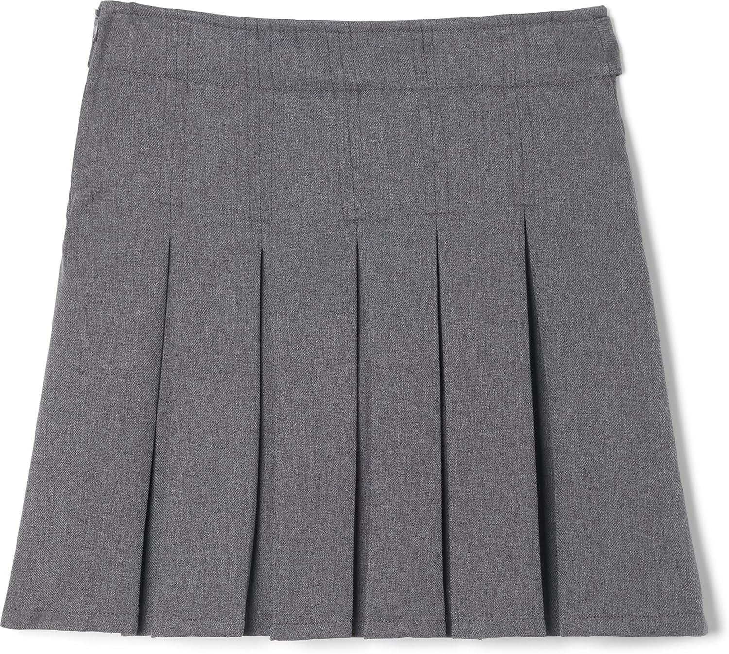 French Toast Girls' Pleated Scooter with Square Buckle Belt: Clothing, Shoes & Jewelry