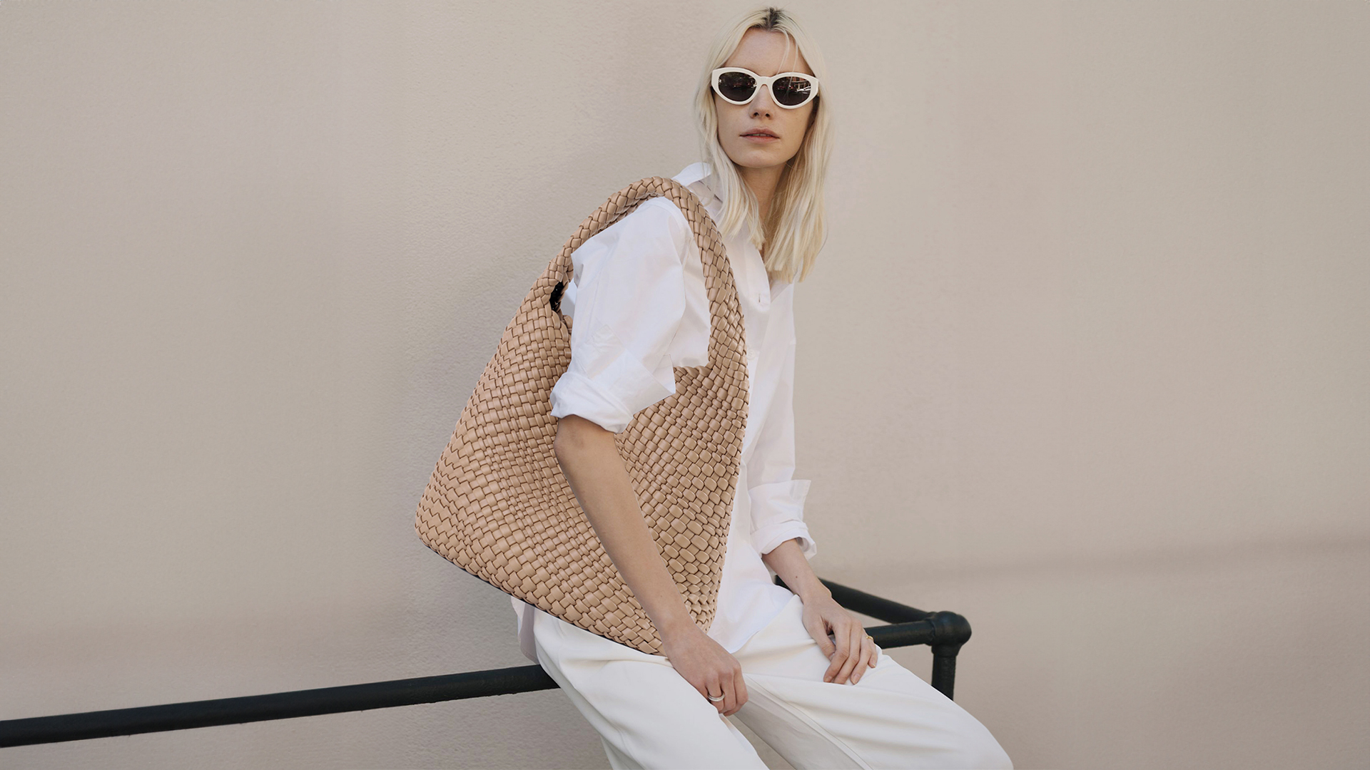 Bolso tejido para mujer, bolso vegano hobo de cuero miniatura 7