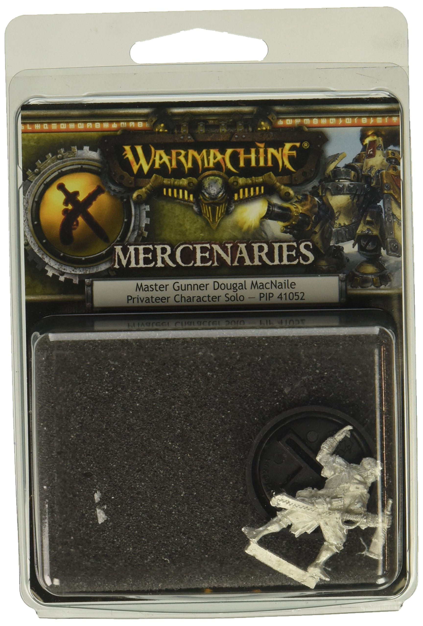 Warmachine - Mercenary: Master Gunner Dougal Model Kit