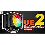 CPU Cooler Air, Dual Tower CPU Cooler with 120mm PWM Fan,6 Heat Pipes CPU Air Cooler for AM5/AM4/AM3, Cooler for PC Compatible with Intel LGA 1851/1700/1150/2011/2066/1151/1155/1156(Black) - Image 7
