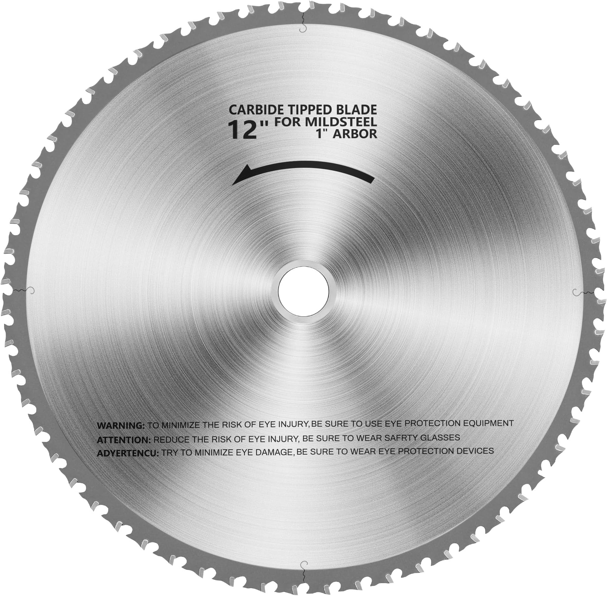 Makita A90532 12Inch 60Teeth Dry Ferrous Metal Cutting Saw Blade with 1Inch Arbor , Silver