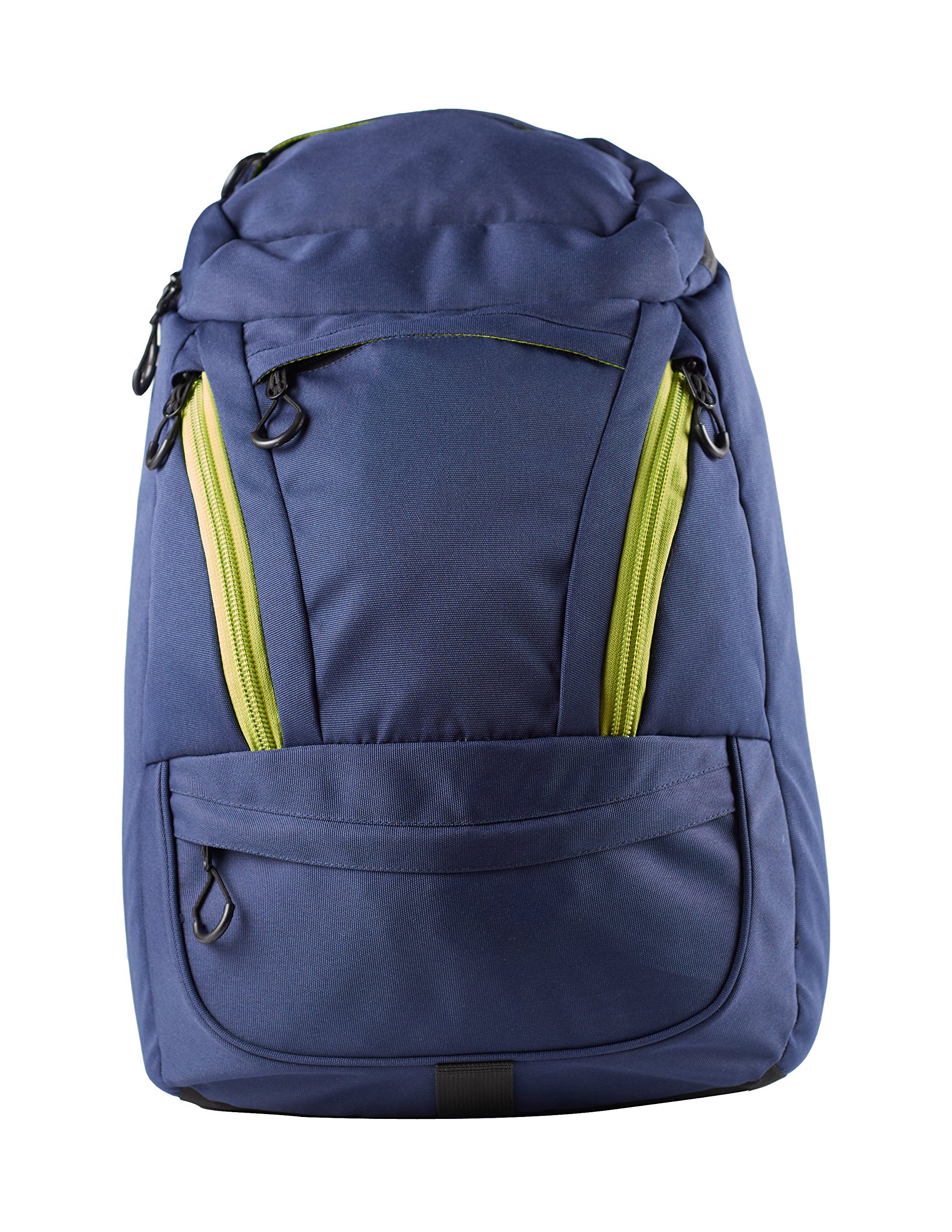 Kelvin Coolers Insulated Cooler Backpack Leakproof Soft Cooler for Lunch, Picnic, Hiking, Beach, Park, Tailgate, 24 Can, Blue (Blue and Lime)