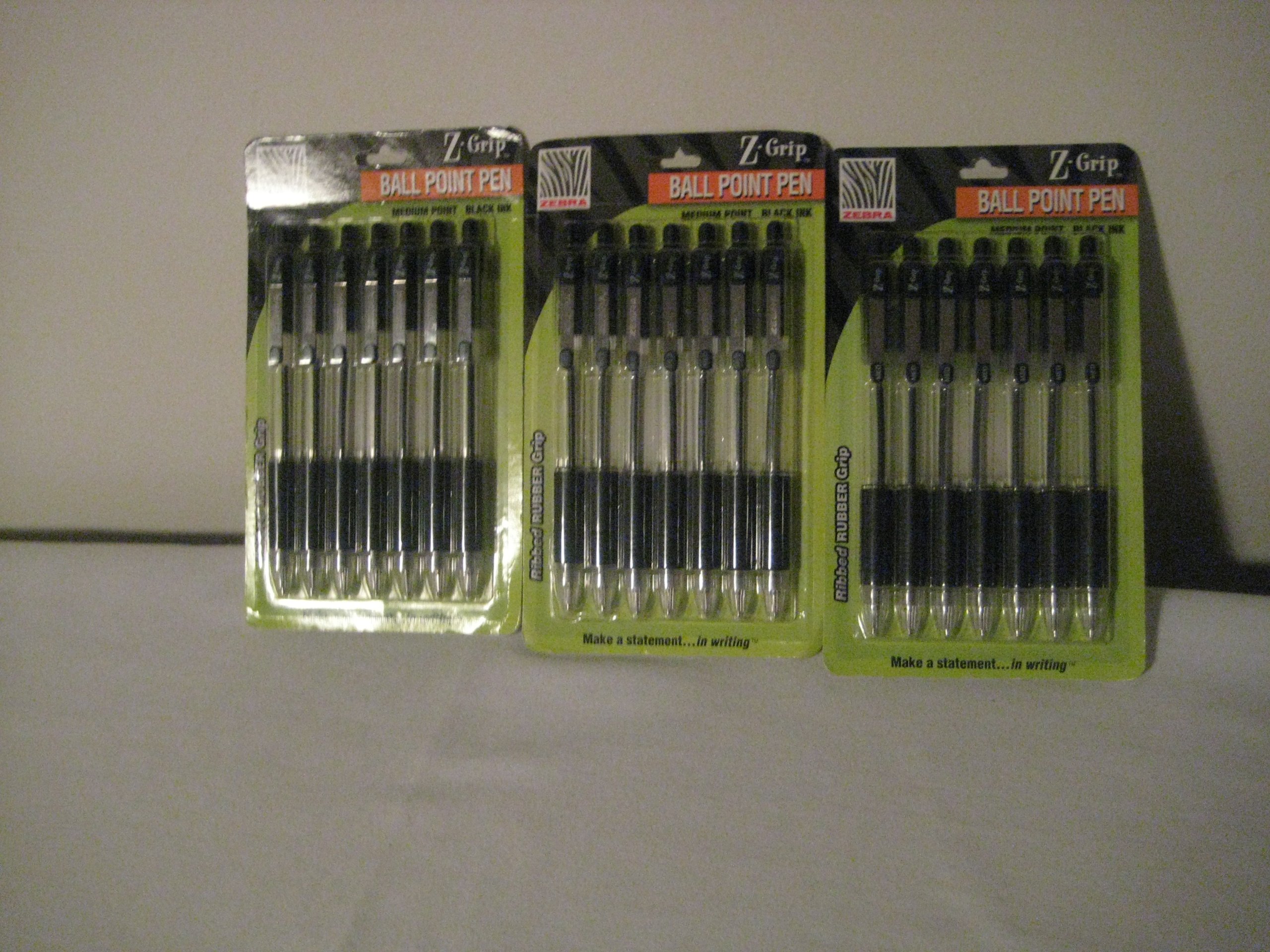 Zebra Z-Grip RT BP Pen, Black, 7 Per-Pack (3 pack) - Image 2