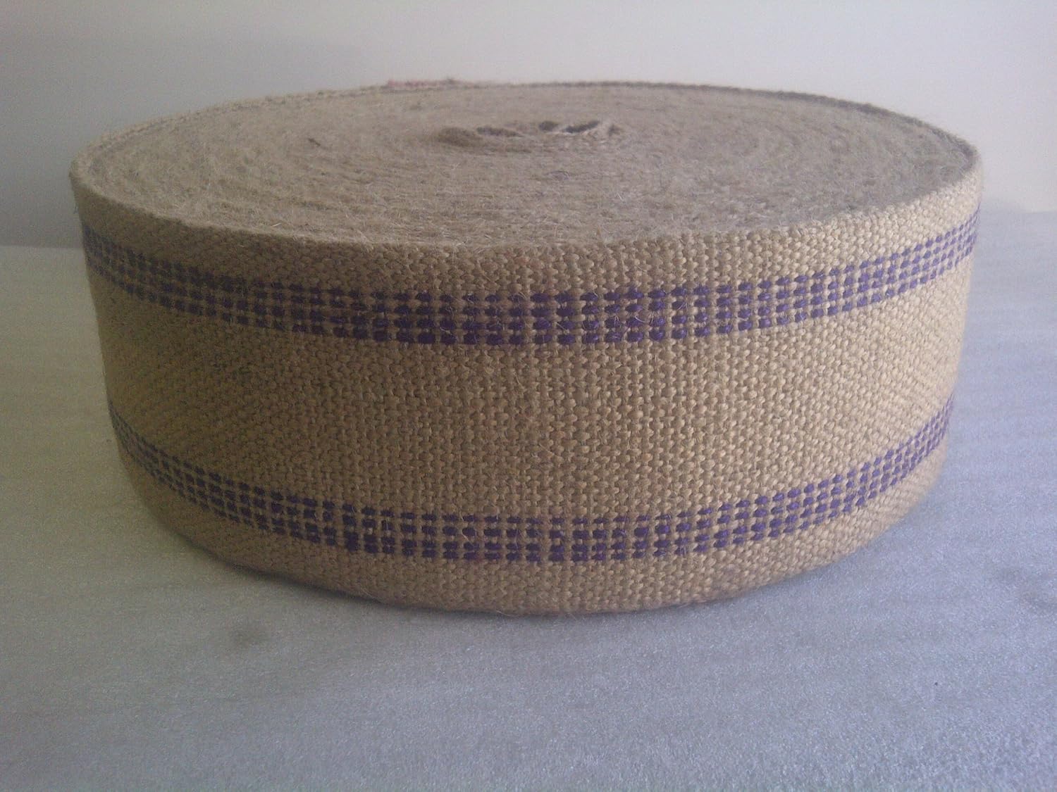 Blue Jute Webbing - 72 Yard Roll