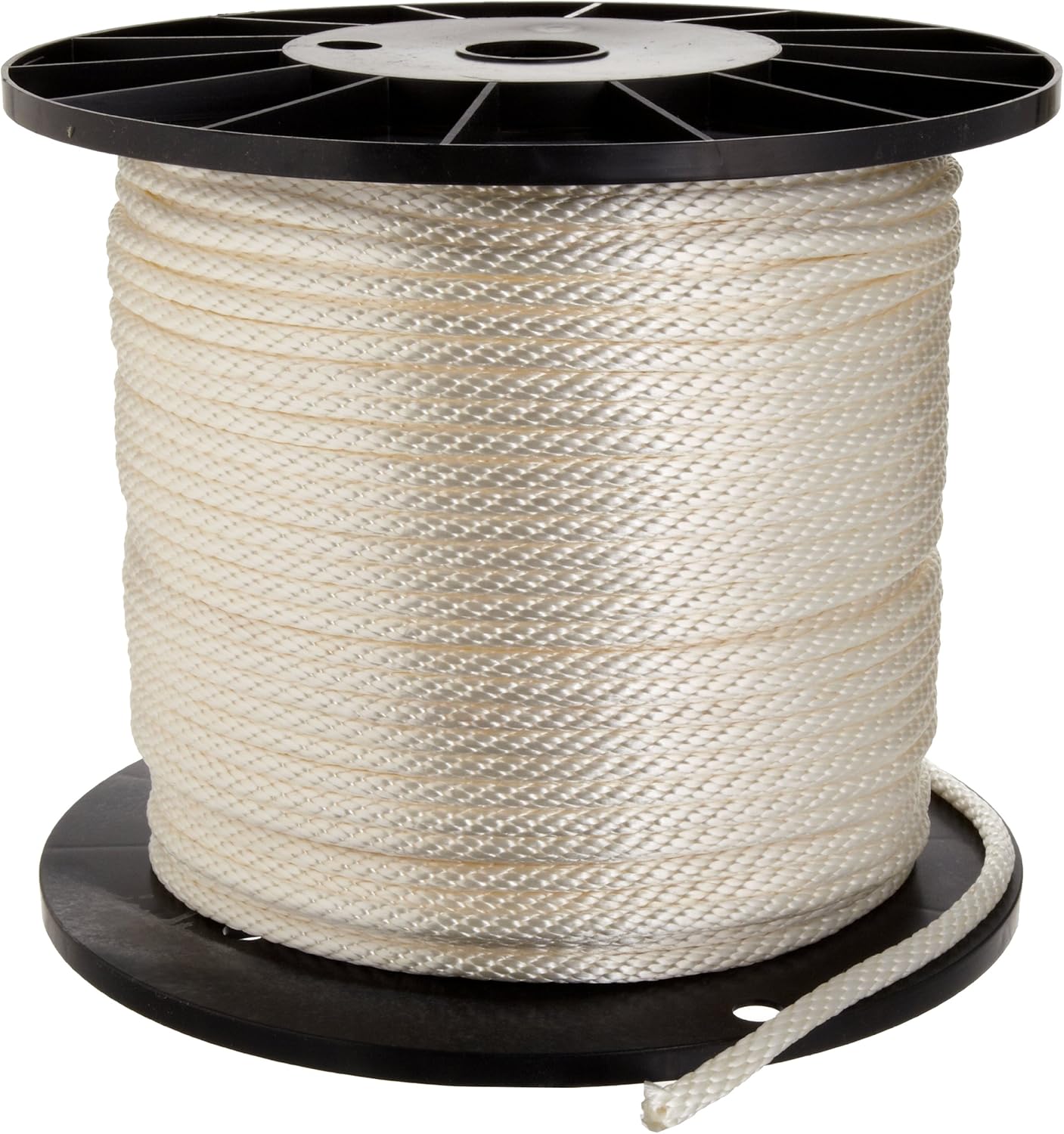 Samson 019020005030 Solid Braid Nylon Cord in Spool, #10, 5/16" Diameter, 500' Length, 1400 lbs Strength, 210 lbs Working Load Limit