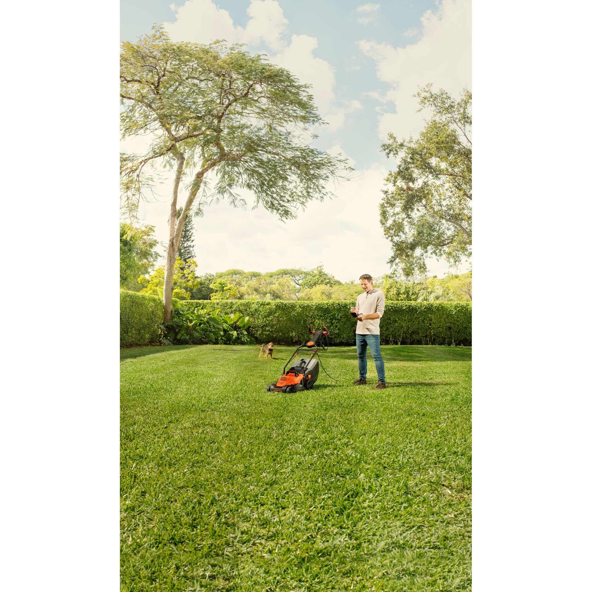 BLACK+DECKER BEMW481ES Cortacesped Electrico 1800W 42cm