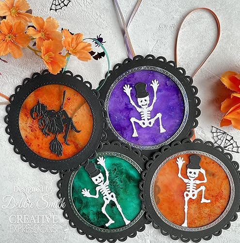 Miniatura 3 de Creative Expressions Sue Wilson Craft Die-Skeletons, marrón, 1.7 x 3.1 pulgadas