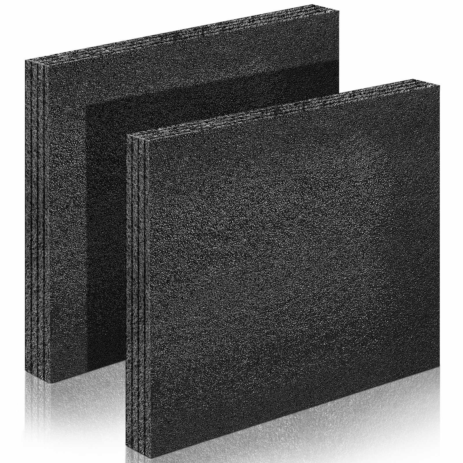 Polyethylene Foam Blocks - 2 Pack, 12x10x3.5" -15 Polyethylene Foam Blocks - 2 Pack, 12x10x3.5" -15