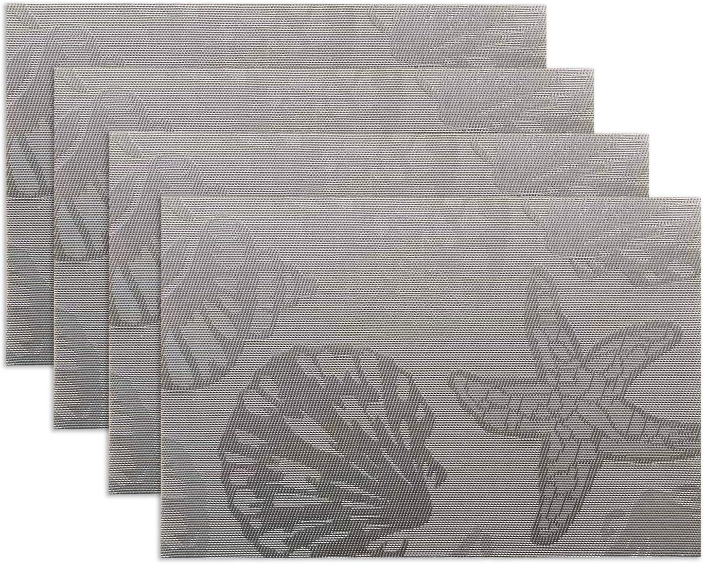 Doupoo Nautical Placemats Beach Theme, Heat Resistant