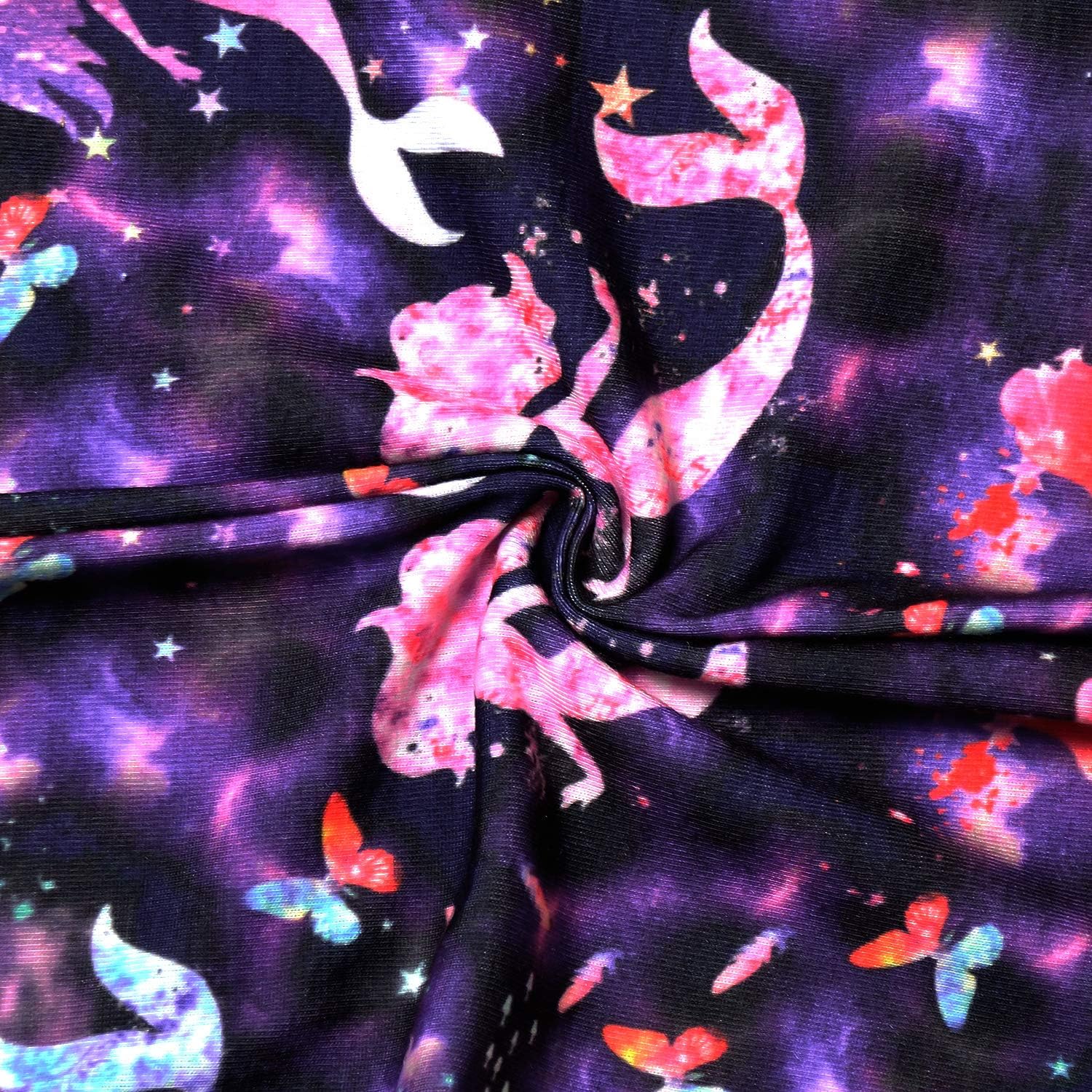 Matching Dolls & Girls Pajamas Unicorn Pjs Set Kids Cotton Sleepwear Pyjama… - Image 4