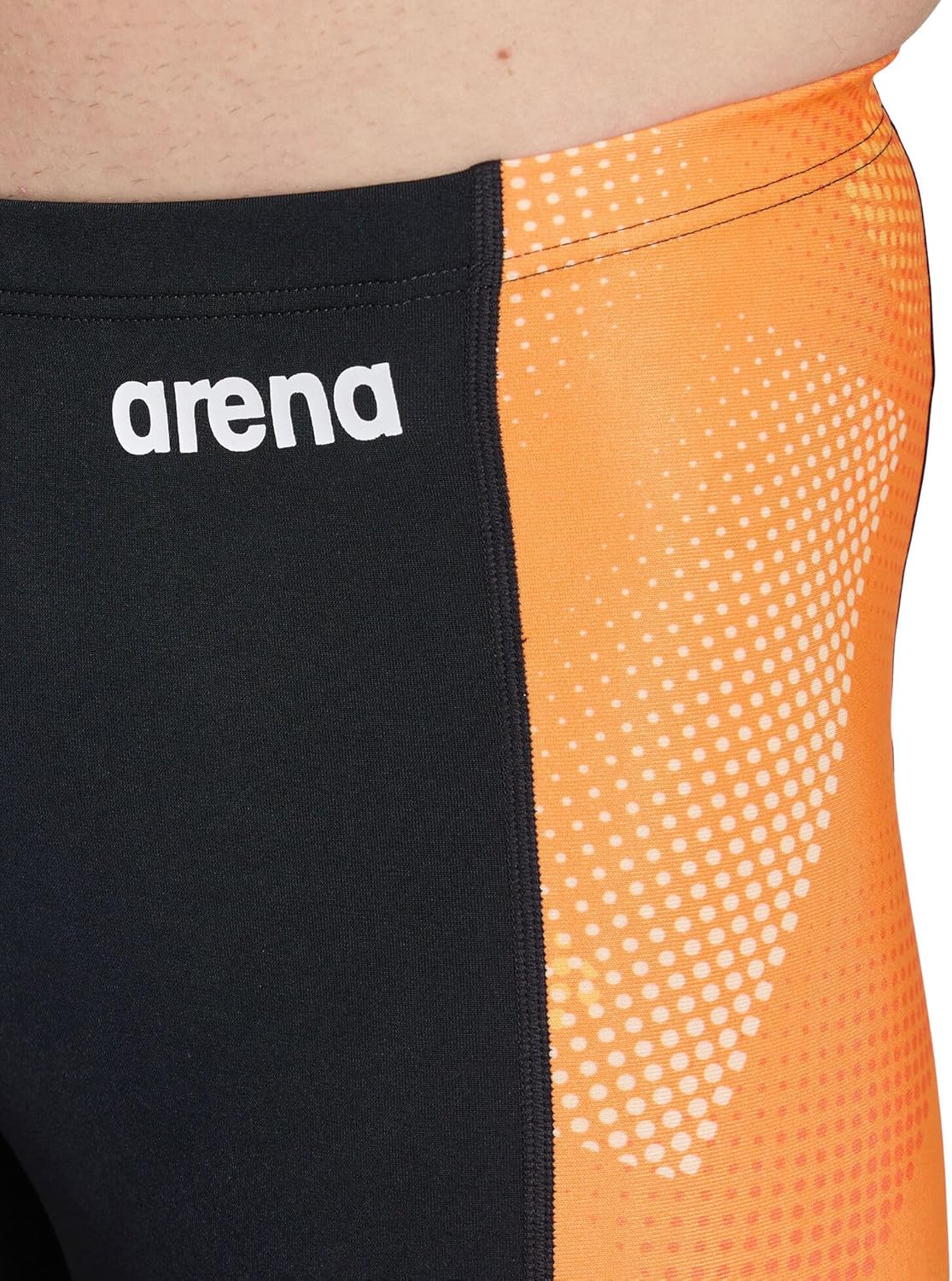 Arena Mens Performance Halftone Team Print Swim Jammer Intensive Training Bathing Suit - Image 4