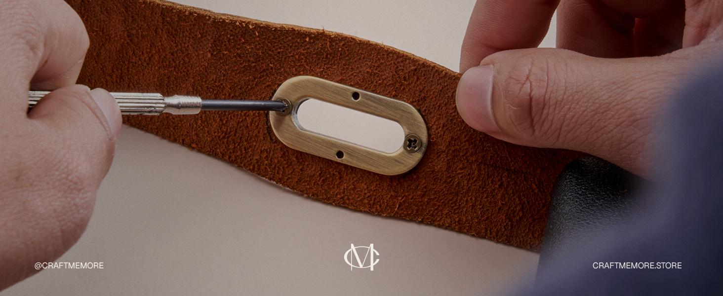 CRAFTMEMORE SC09 - 2 ganci ovali a scatto in metallo resistente CRAFTMEMORE SC09 - 2 ganci ovali a scatto in metallo resistente