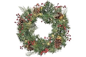 Classic Christmas 24-Inch Wreath