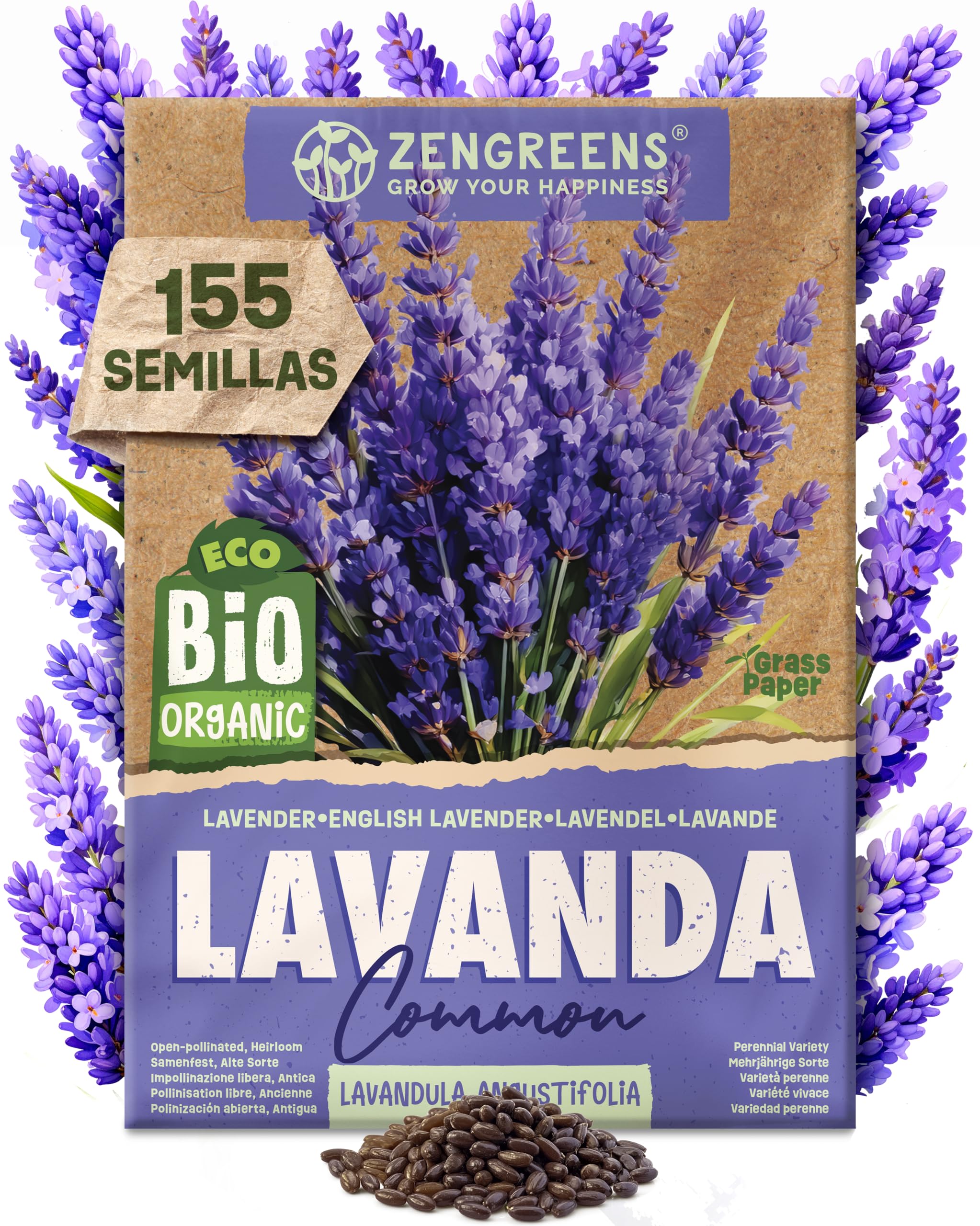 ZenGreens® - Set de semillas de hierbas medicinales y para infusiones eco - 10 variedades para cultivar fácilmente en el jardín, balcón o parterre elevado - Sementes verduras — view 15