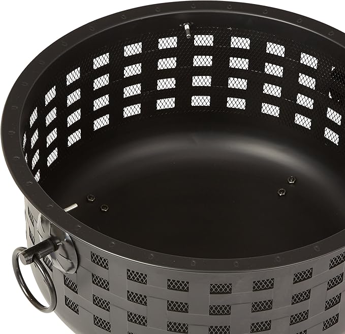 Amazon Basics Brasero Redondo de Acero 27 pulgadas miniatura 4