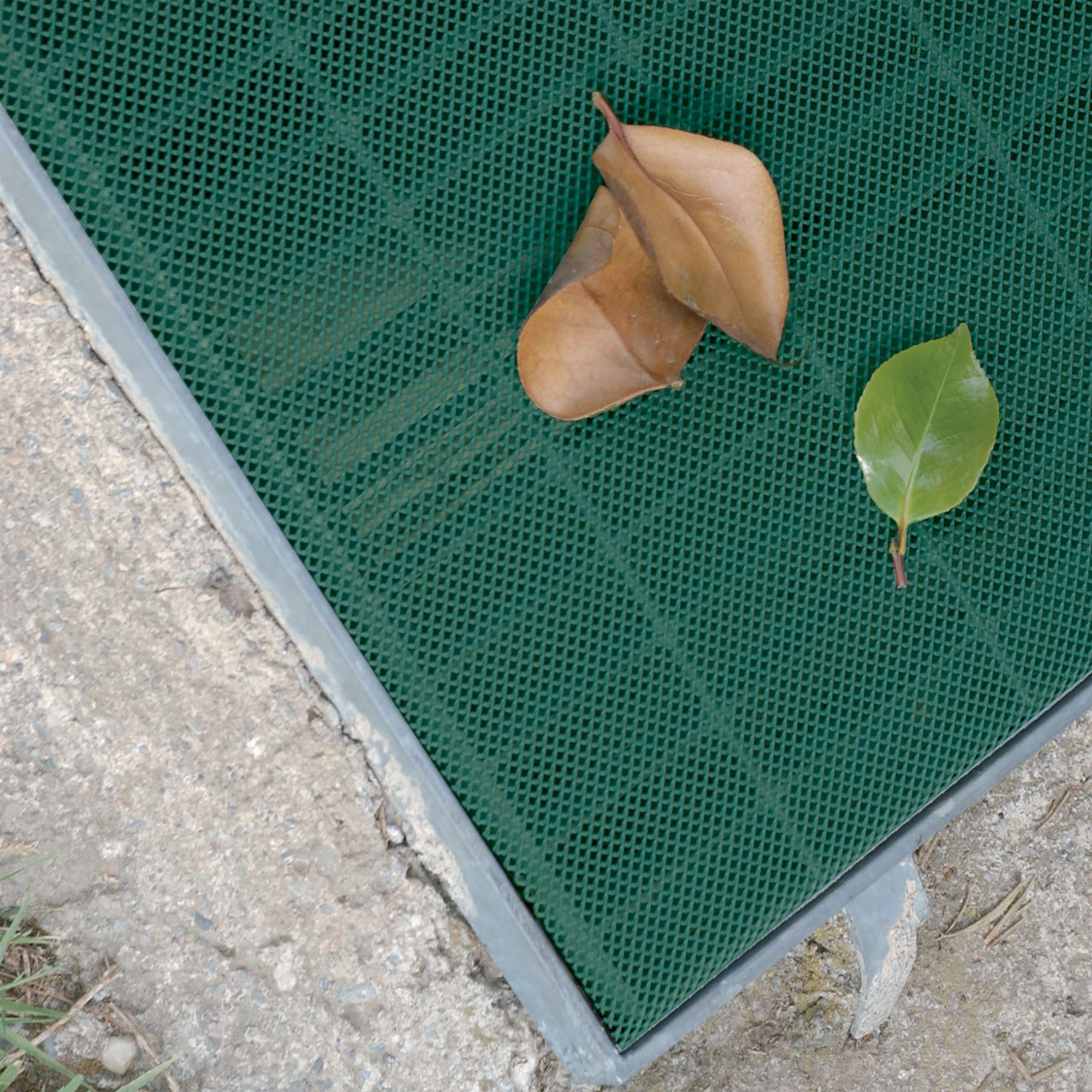 Tenax Jolly plastikowa siatka 1,00 x 5 m zielona, siatka romboidalna do ochrony grobów, ust wilka, kratki ogrodowe, balkony i ogrodzenia