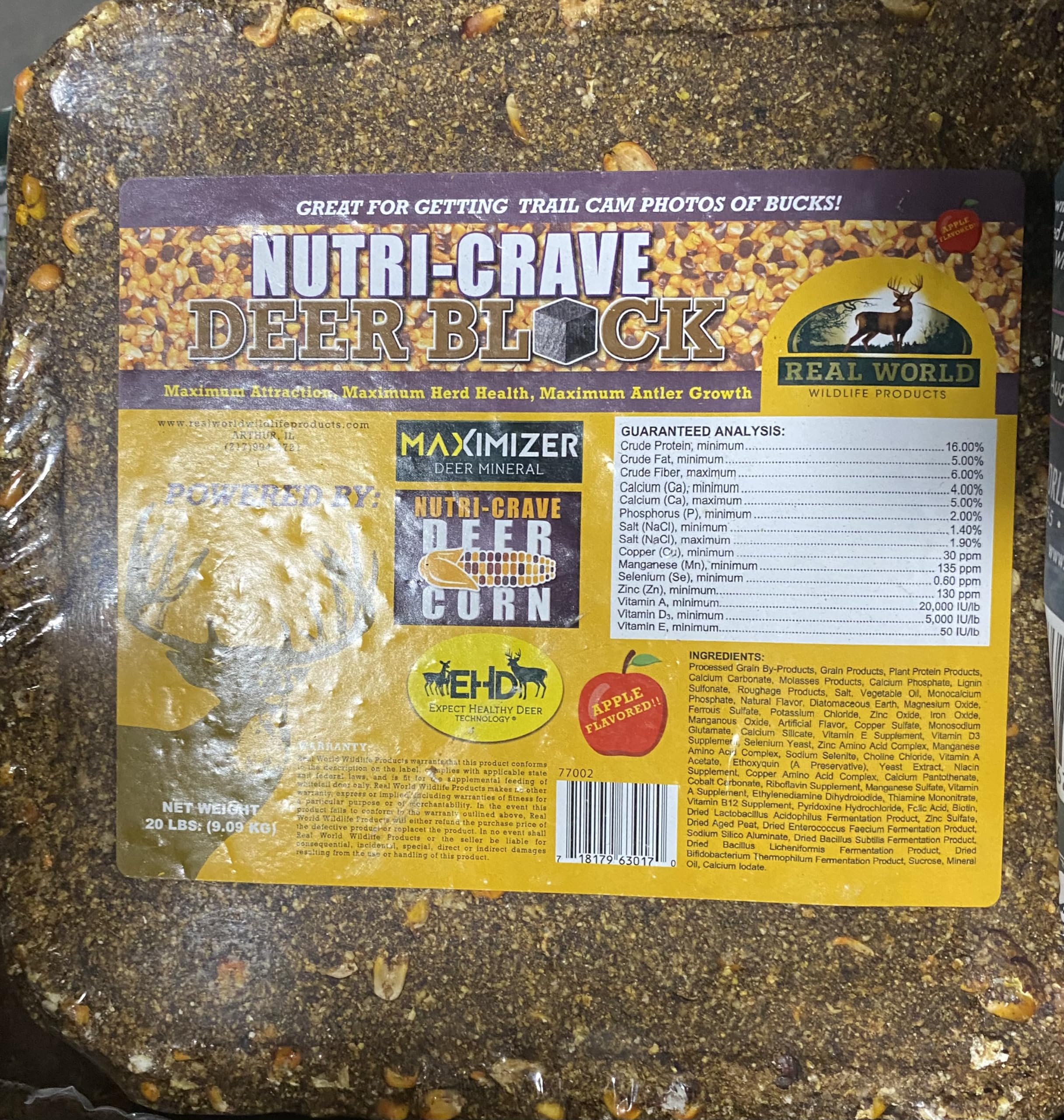 Real World NUTRI-Crave Block 20LBS