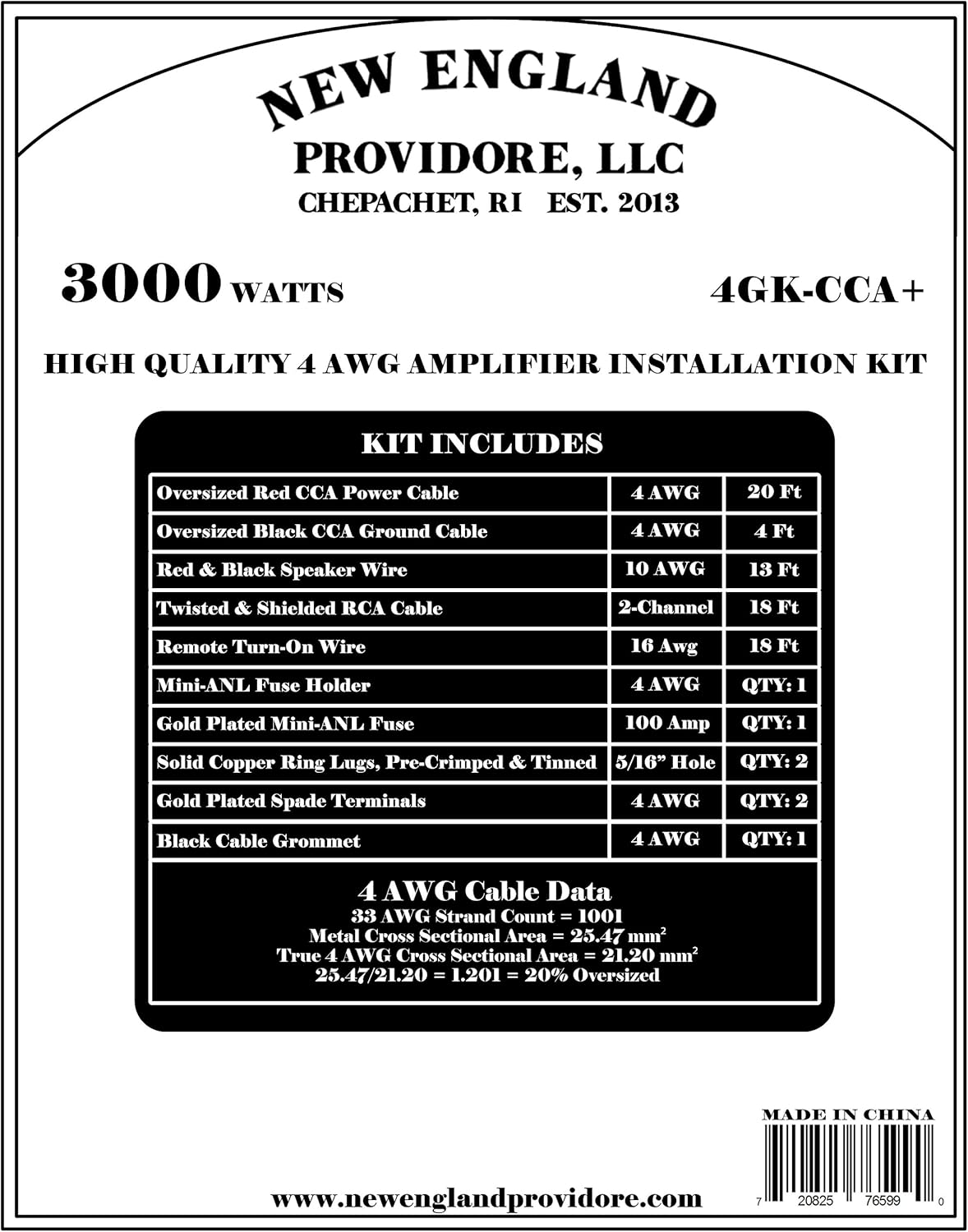 Chеареѕt 🛒 20 Foot 4 Gauge Amp Kit Featuring 20% Oversized Cables - Complete 12V Audio Amplifier Installation & Wiring Kit