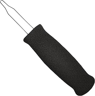 Rehabilitation Advantage Button Aid Hook with Lightweight Foam Handle