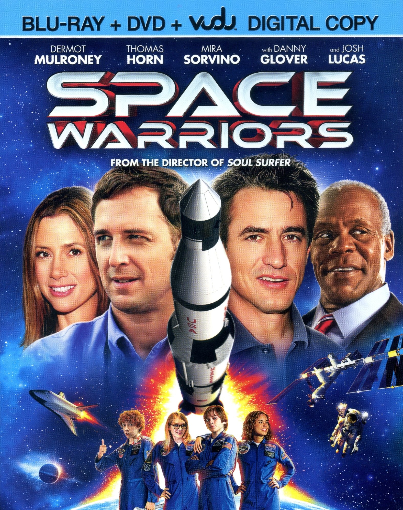 Space Warriors Blu-Ray para una noche de cine familiar en casa