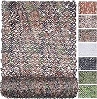 Vista 17 de FLYEGO Red de Camuflaje de Malla, Rollo a Granel de Redes de Camuflaje para Toldo, para Cazar, Ocultación, Protección Solar, Cobertura de Auto