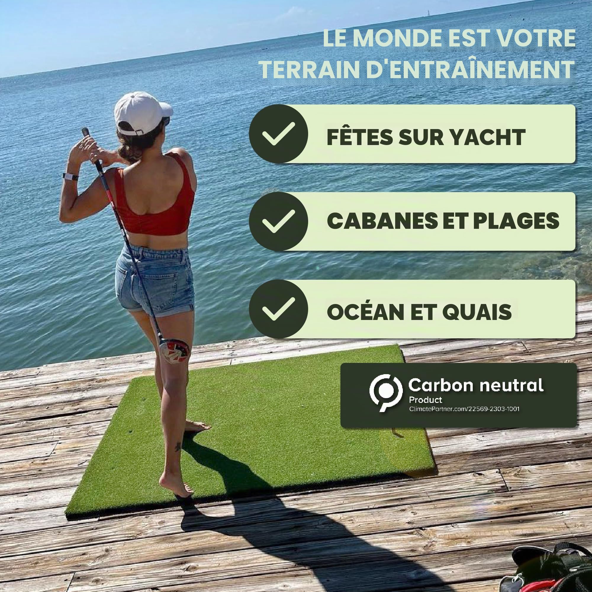 Biodegradable Golf Balls BGB Water Dissolvable | Cadeau de Golf écologique | Soluble dans l'eau | Parfait pour la Pratique en Plein air | Se dissout en 2 à 4 semaines (24)