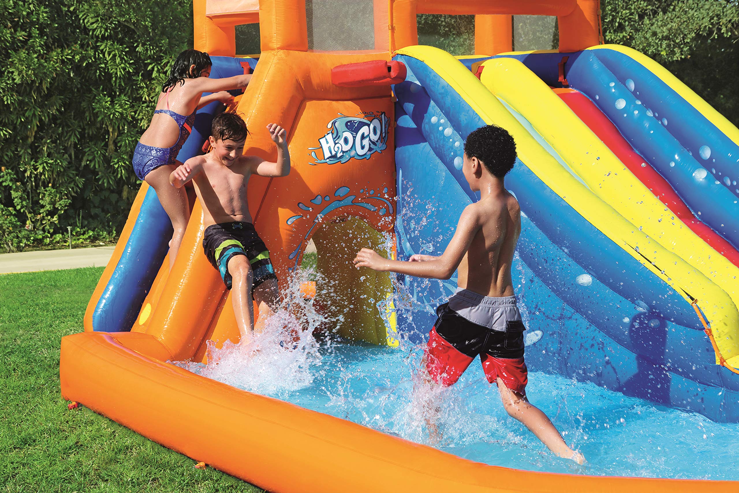 Bestway Tsunami Waves Waterpark, Multi-Colour, 505 x 340 x 265