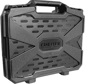 Case Club Pre-Cut Hard Case - Fits Xbox Series S, Two Controllers & Cords - Impact Resistant - Lockable - Laser Cut Foam - Made in USA (Xbox Series S)
