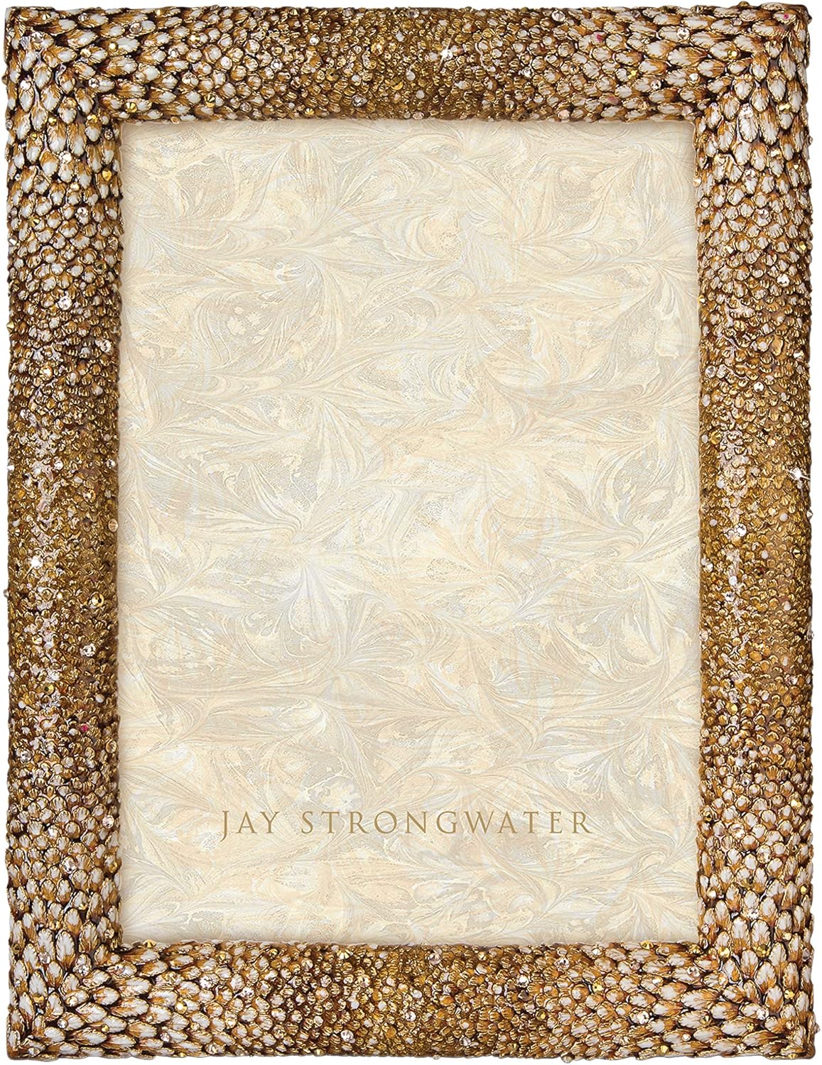 Jay Strongwater Reed Feather 5x7 Frame SPF5810280
