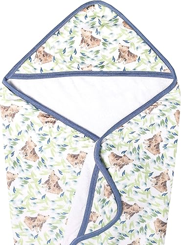 Copper Pearl Toalla de baño con capucha de punto prémium