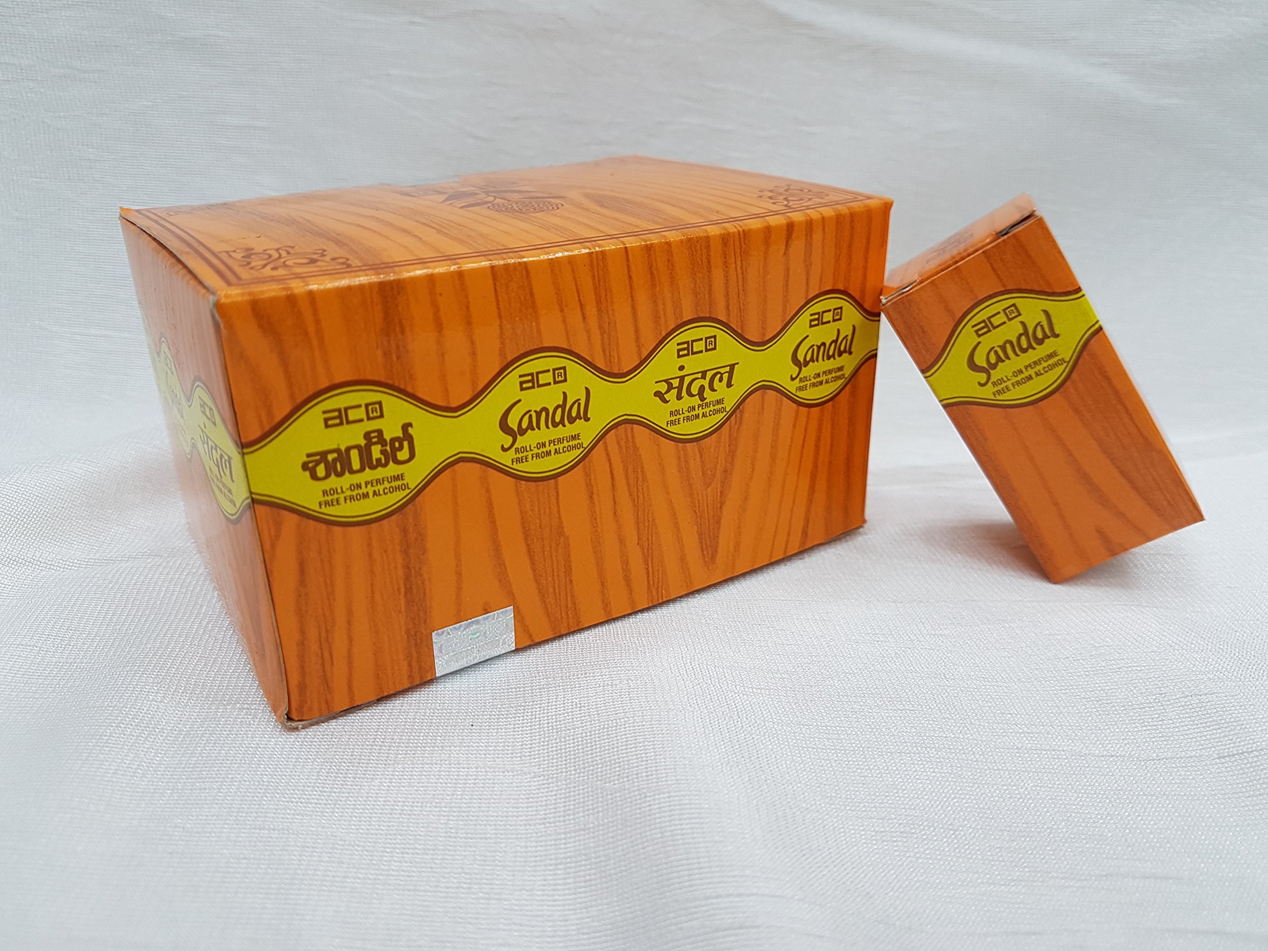 Sandal 2.5ml attar rollon by ACO (12pcs box)-image-43