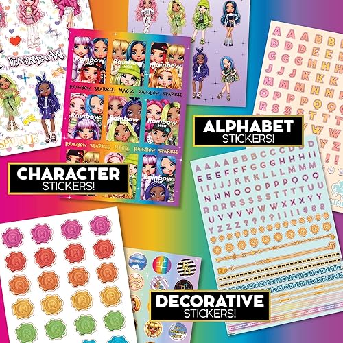 Vista 3 de Rainbow High 1500+ Fashion First Stickers de Horizon Group USA