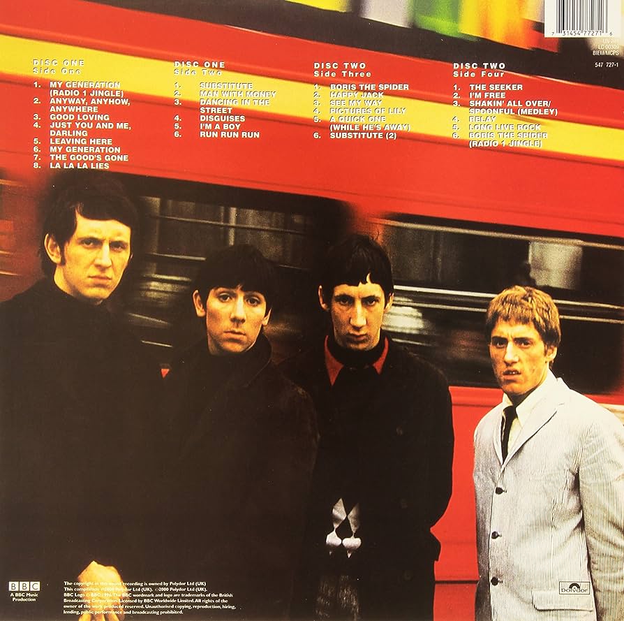 レコード BBC Sessions The Who 41qLh8KcYVL.jpg