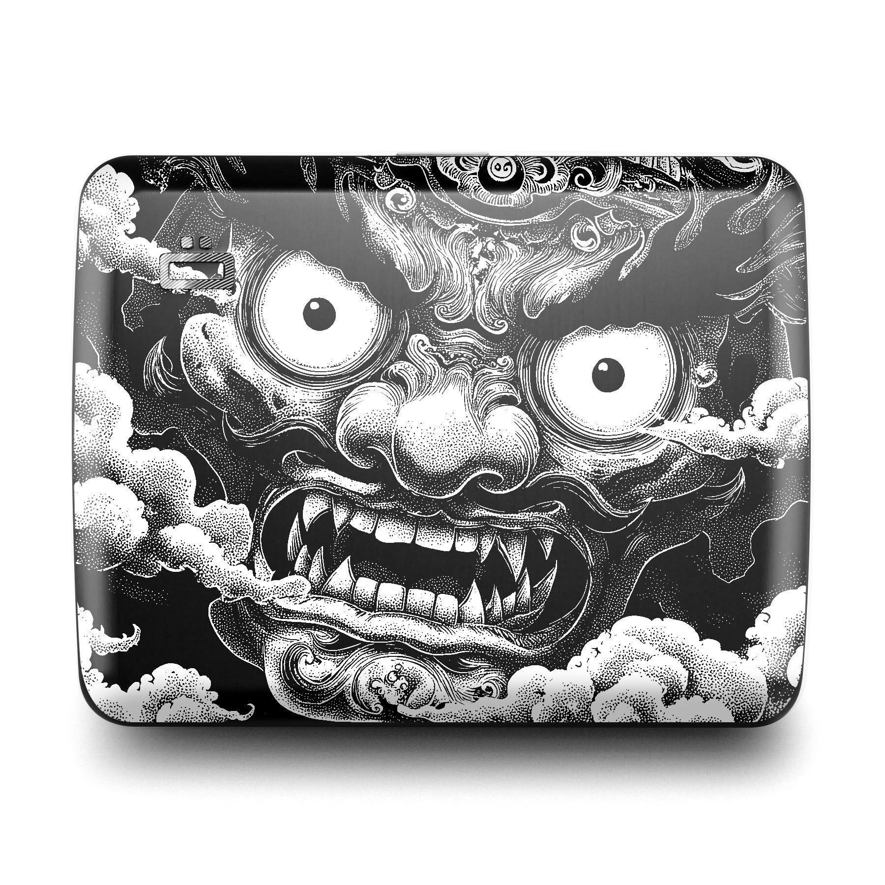 Aluminum Wallet, Large Capacity, RFID Protection. Model: OSLO LARGE