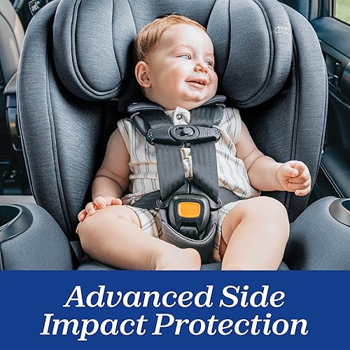 Miniatura 9 de Chicco OneFit LX ClearTex - Asiento de automóvil todo en uno con instalación LeverLock, diseño delgado, asiento de automóvil convertible, asiento