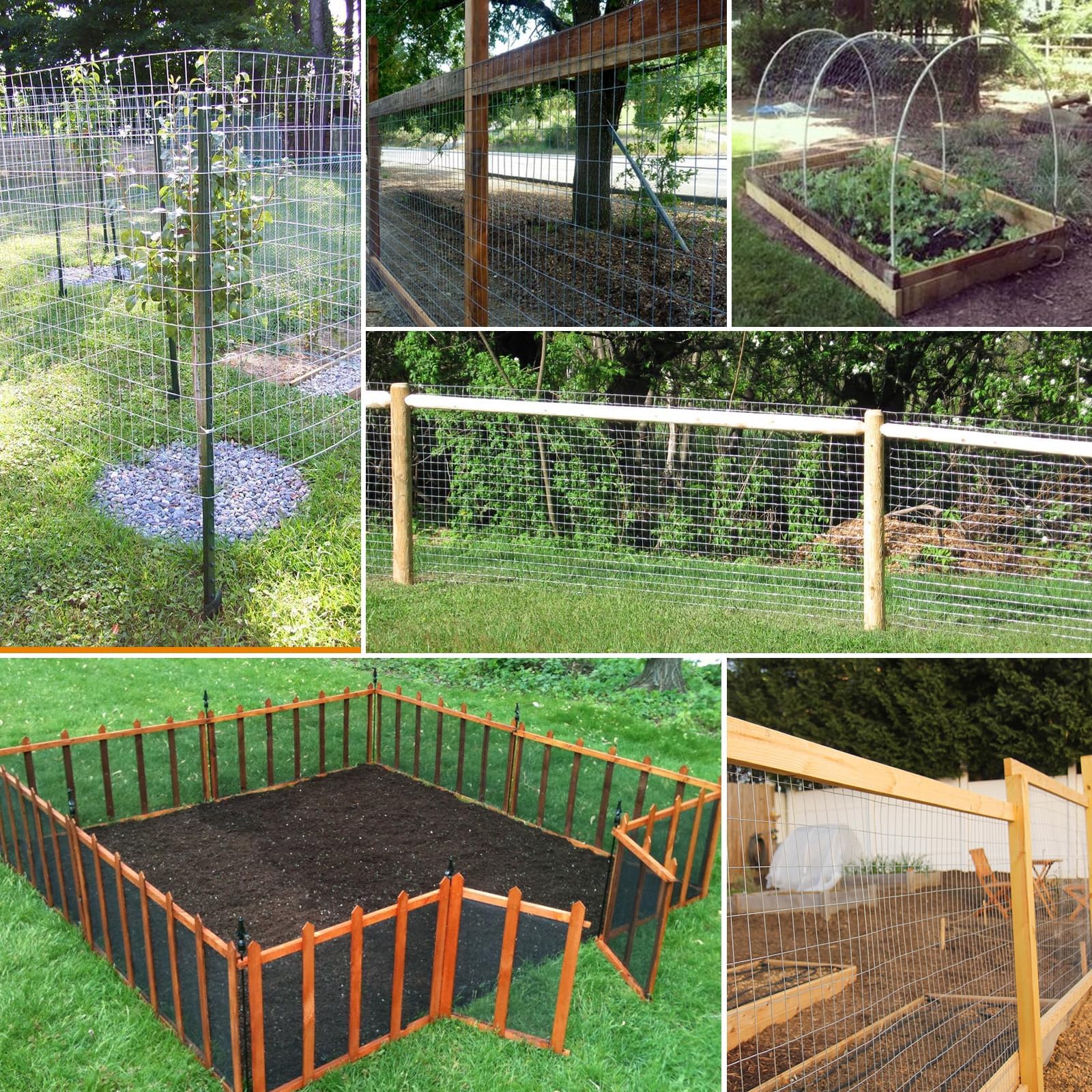 16 In X 25 Ft 1/2" Hardware Cloth, 19-Gauge Hot-Dip Galvanized Welded Metal Wire Roll For Garden, Chicken Wire, Rabbit Cages & Snake Fencing - View #9
