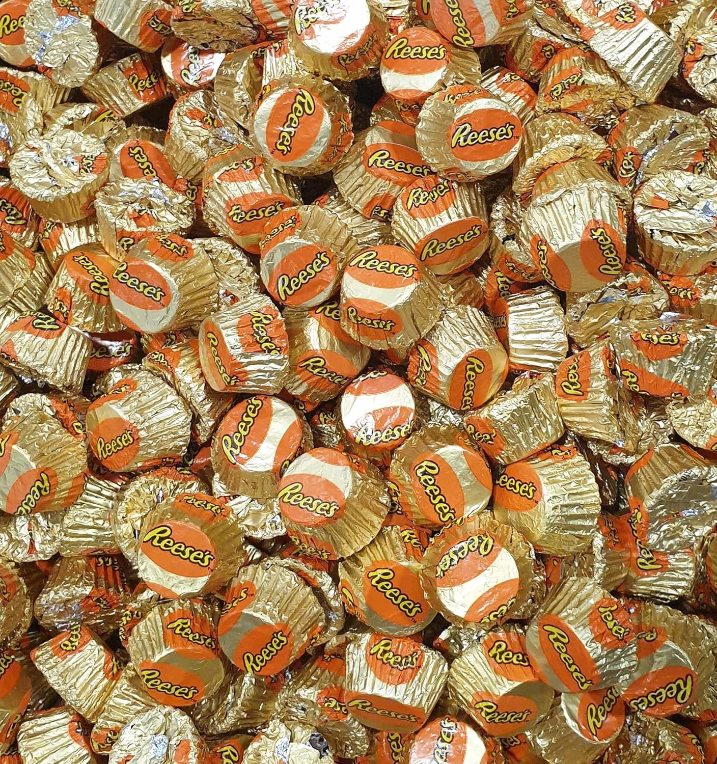 Mini Peanut Butter Cups - 4 Pound Bag - Bulk Chocolate - Individually Wrapped Chocolates - Queen Jax - Peanut Butter Cups Mini - Miniature PB cups