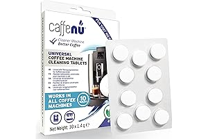 Caffenu Coffee Cup Cleaner Tablets: Effortlessly Maintain a Sparkling Coffee-Drinking Experience