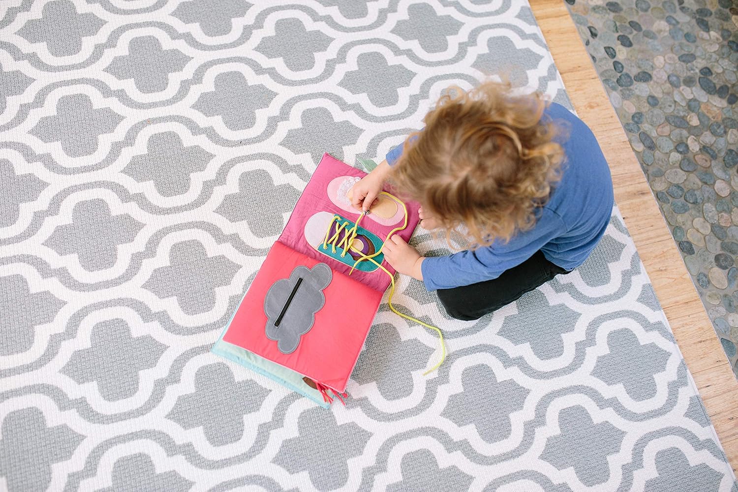 Play with Quiet Book, Montessori Toy Book, Creative and Basic Skill, Educational Toy, Toddler Activity Book, Busy Book, Toy Book