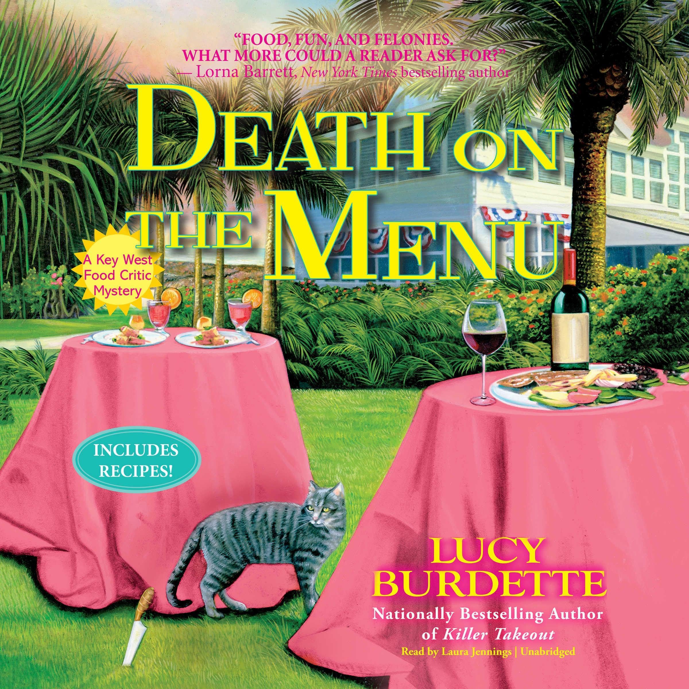Cover art for Death on the Menu