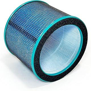 Nispira R21/ R020 2-in-1 True HEPA Filter Replacement For Bladeless Tower Air Purifier Fan UTY R021 R21 R020 R20 SKJ-CR021 SKJ-CR020 Medium, 1 Pack