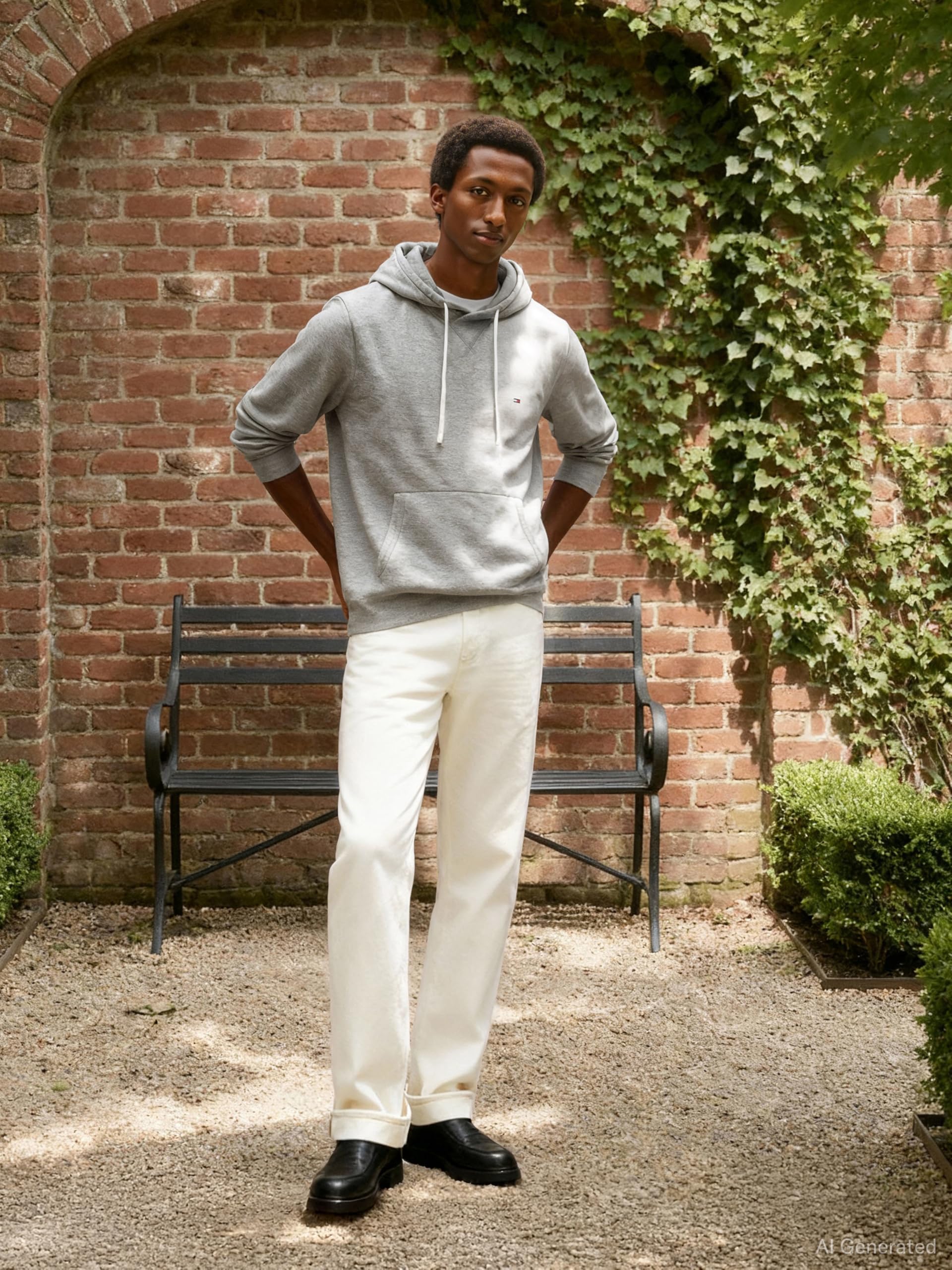 Tommy Hilfiger Hoodie Hombre Essential Fleece Regular Fit