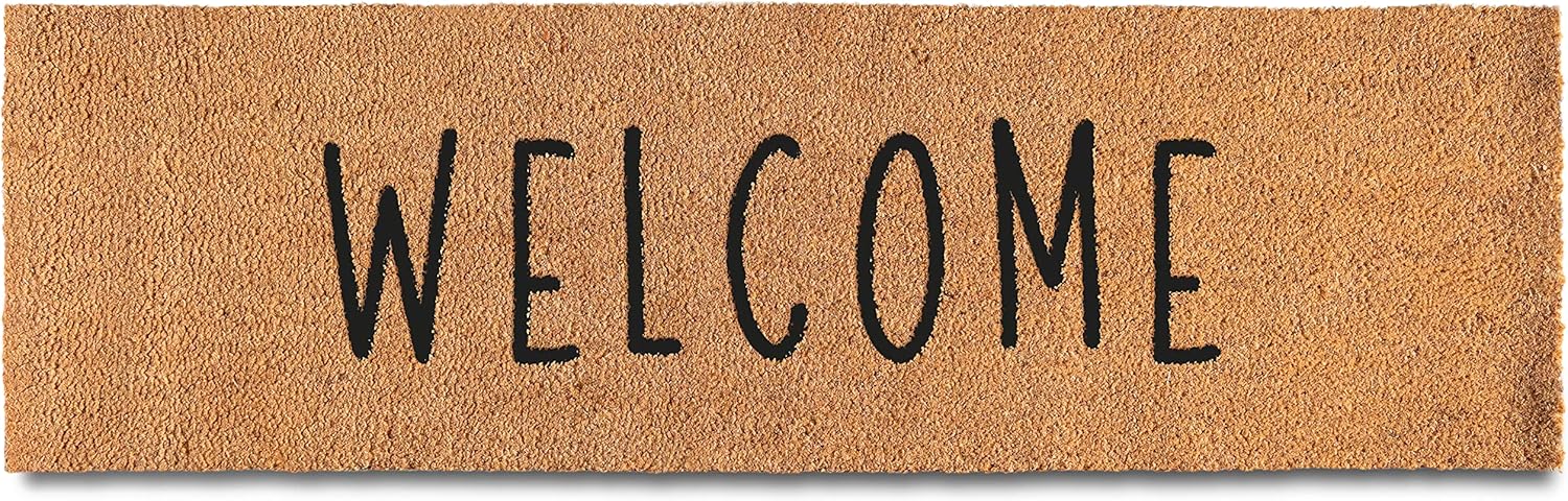 MAINEVENT Welcome Long Door Mat 50x15 Inch, Oversized Welcome Mat, Double Door Mat Outdoor, Outdoor Entrance, Matt Front Door, Long Front Large Mat