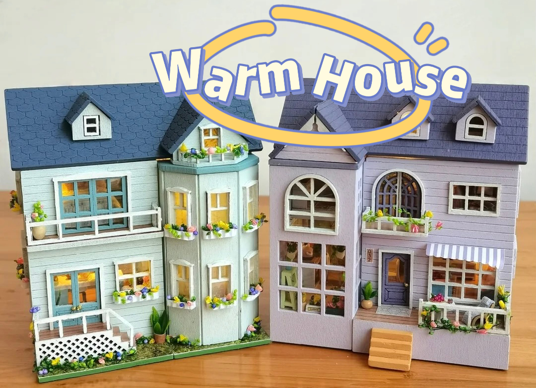 Amazon.com: Flever Dollhouse Miniature DIY House Kit Creative Room