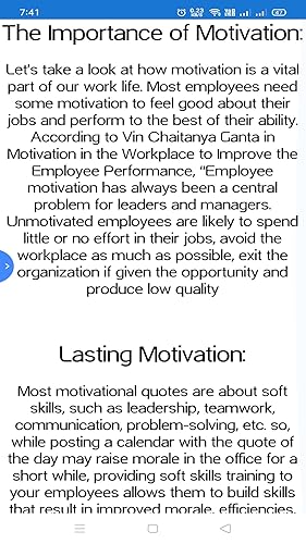 Power Of Motivation