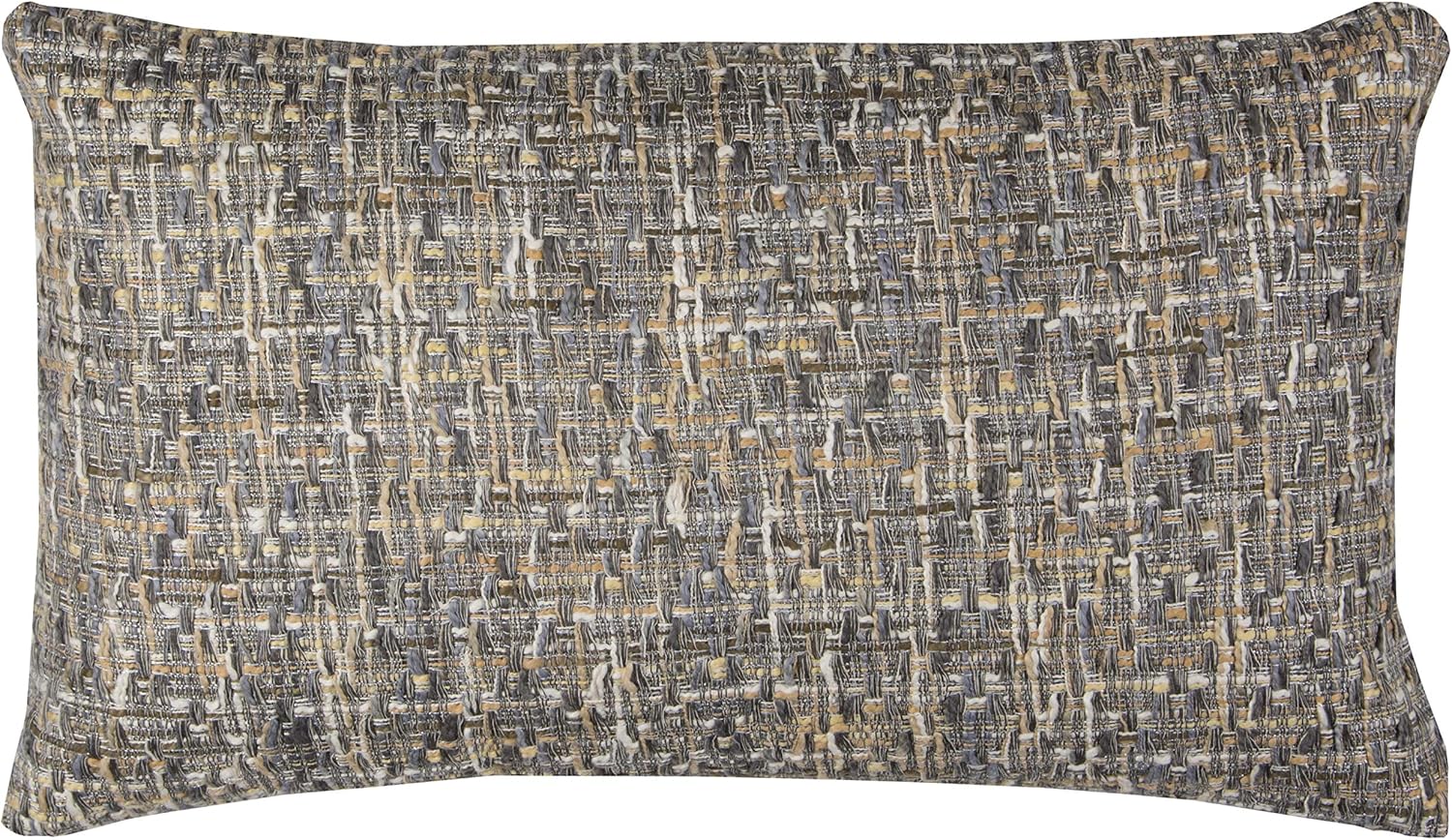 Rizzy Home | T12277 | Cover Only Decorative Pillow | 22"x22" Blue/Yellow/White