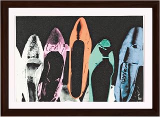 Andy Warhol Diamond Dust Shoes Framed Wall Art Pop Art Painting Soffice Room Decoration Aesthetic Gift Wall Art Paintings Framed Wall Decor Home Decor Living Room Decor Aesthetic wall art