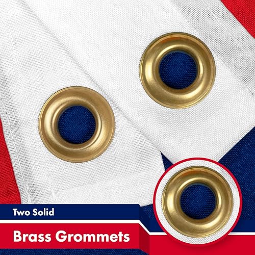 Vista 47 de G128 LiteWeave Pro Series - Bandera de Israel 3 x 5 pies LiteWeave Pro Series impreso poliéster 150D Bandera de país, interior y exterior