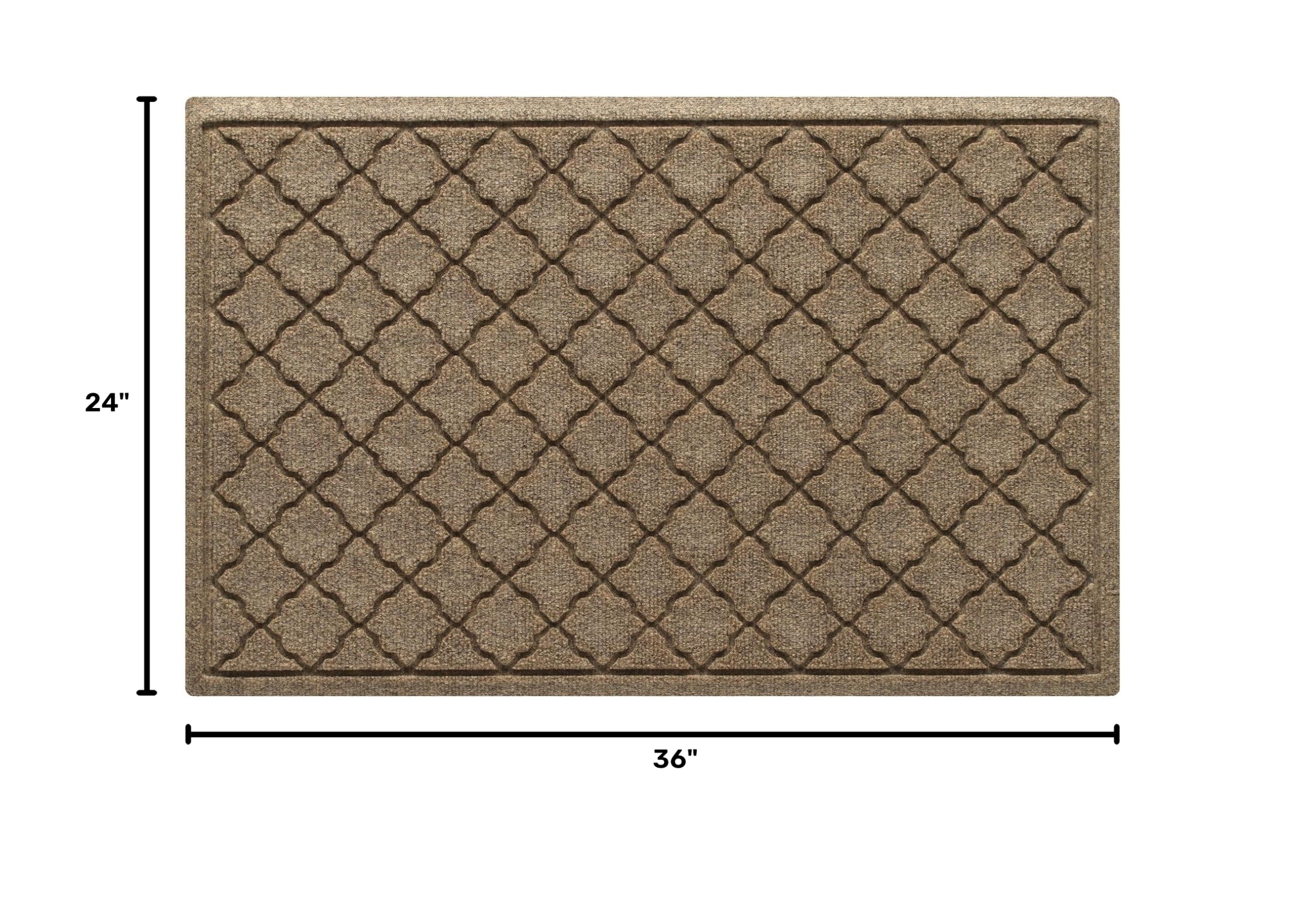 WaterHog Cordova Front Door Mat Indoor Outdoor Entrance, All-Weather Mats — Amazon image 2